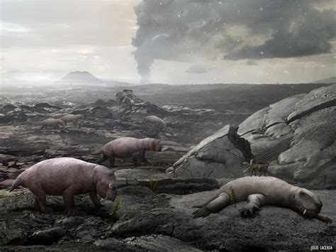 Evidence for a prolonged Permian–Triassic extinction.
